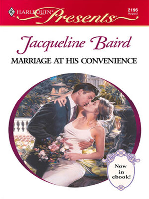 cover image of Marriage at His Convenience